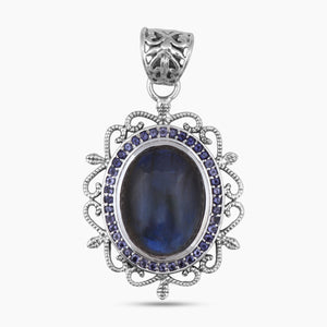 925 Sterling Silver Rose Quartz Pendants