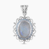 925 Sterling Silver Rose Quartz Pendants