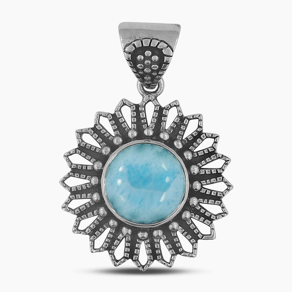 925 Sterling Silver Larimar Pendants