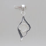 925 Sterling Silver Larimar Pendants