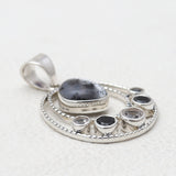 925 Sterling Silver Dendritic Opal Pendants