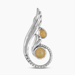 Ethiopian Opal Silver Pendants