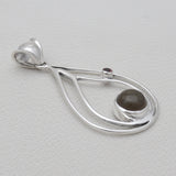 925 Sterling Silver Tourmaline Pendants
