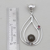 925 Sterling Silver Tourmaline Pendants