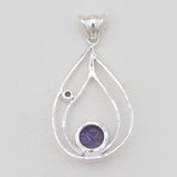 925 Sterling Silver Lapis Lazuli Pendants