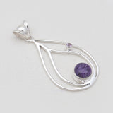 925 Sterling Silver Lapis Lazuli Pendants