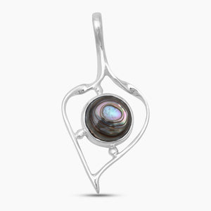 Abalone Shell Silver Pendants