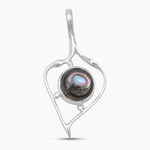 Abalone Shell Silver Pendants