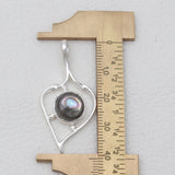 Abalone Shell Silver Pendants