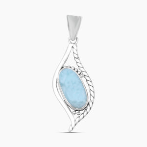 Dendritic Opal Silver Designer Pendants