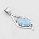 Dendritic Opal Silver Designer Pendants