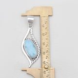 Dendritic Opal Silver Designer Pendants