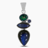925 Silver Lapis Lazuli Pendants