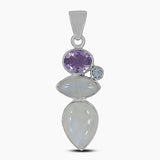 925 Silver Lapis Lazuli Pendants