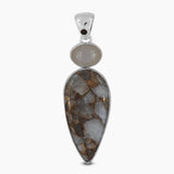 Rainbow Copper Silver Pendants