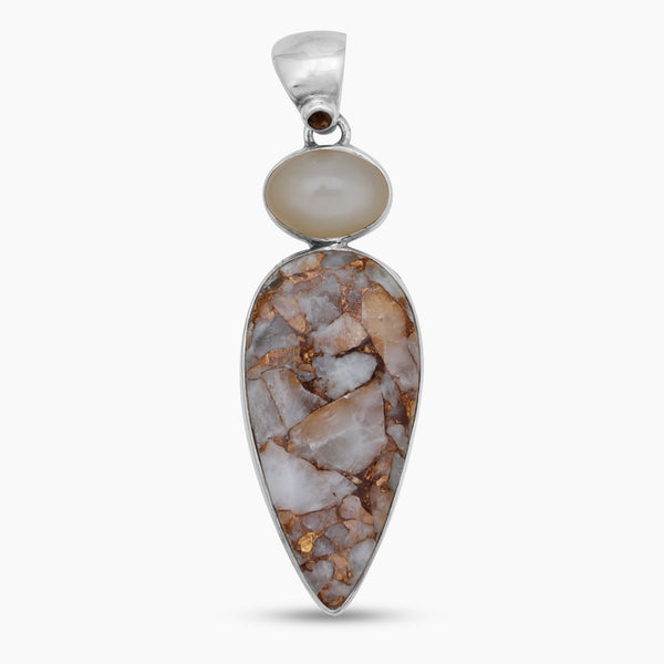 Rainbow Copper Silver Pendants