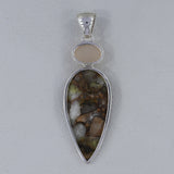 Rainbow Copper Silver Pendants