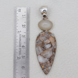 Rainbow Copper Silver Pendants