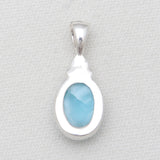 925 Sterling Silver Rainbow Moonstone Pendants