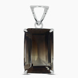 925 Sterling Silver Smoky Quartz Pendants
