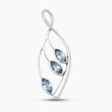 925 Sterling Silver Natural Garnet Pendants