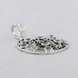 925 Sterling Silver Peridot Pendant