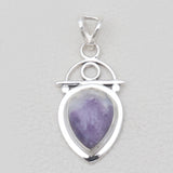 925 Sterling Silver Labradorite Teardrop Pendants