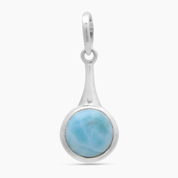 925 Silver Larimar Pendants