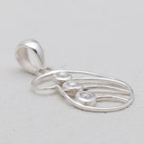 925 Sterling Silver Tourmaline Pendants