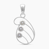 925 Sterling Silver Tourmaline Pendants