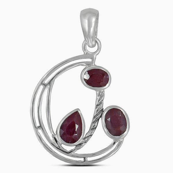 925 Silver Rainbow Moonstone Pendants