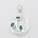 925 Silver Chrysocolla Pendants