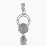 925 Sterling Silver Larimar Pendants