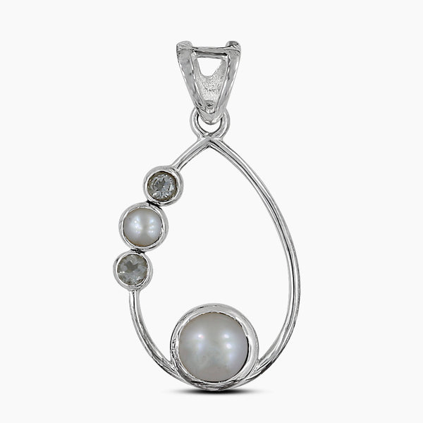 925 Sterling Silver Pearl Pendants