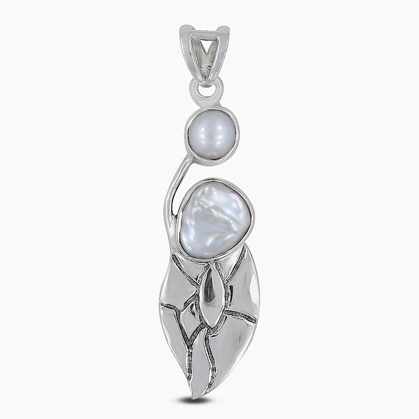 925 Silver Natural Pearl Pendants