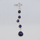 925 Sterling Silver Iolite Pendants