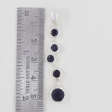 925 Sterling Silver Iolite Pendants
