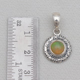 925 Sterling Silver Ethiopian Opal Pendants
