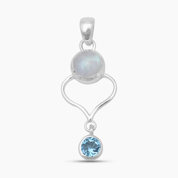 925 Sterling Silver Black Spinal Pendants