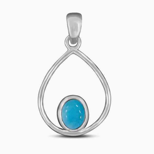 925 Sterling Silver Larimar Pendants