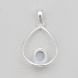 925 Sterling Silver Larimar Pendants