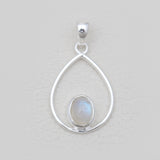 925 Sterling Silver Larimar Pendants