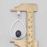 925 Sterling Silver Larimar Pendants