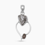 Meteorite Silver Pendants