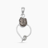 Meteorite Silver Pendants