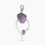 Amethyst Silver Pendants