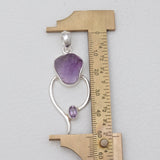 Amethyst Silver Pendants