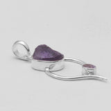Amethyst Silver Pendants