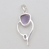 Amethyst Silver Pendants