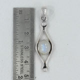 925 Sterling Silver Black Star Pendant